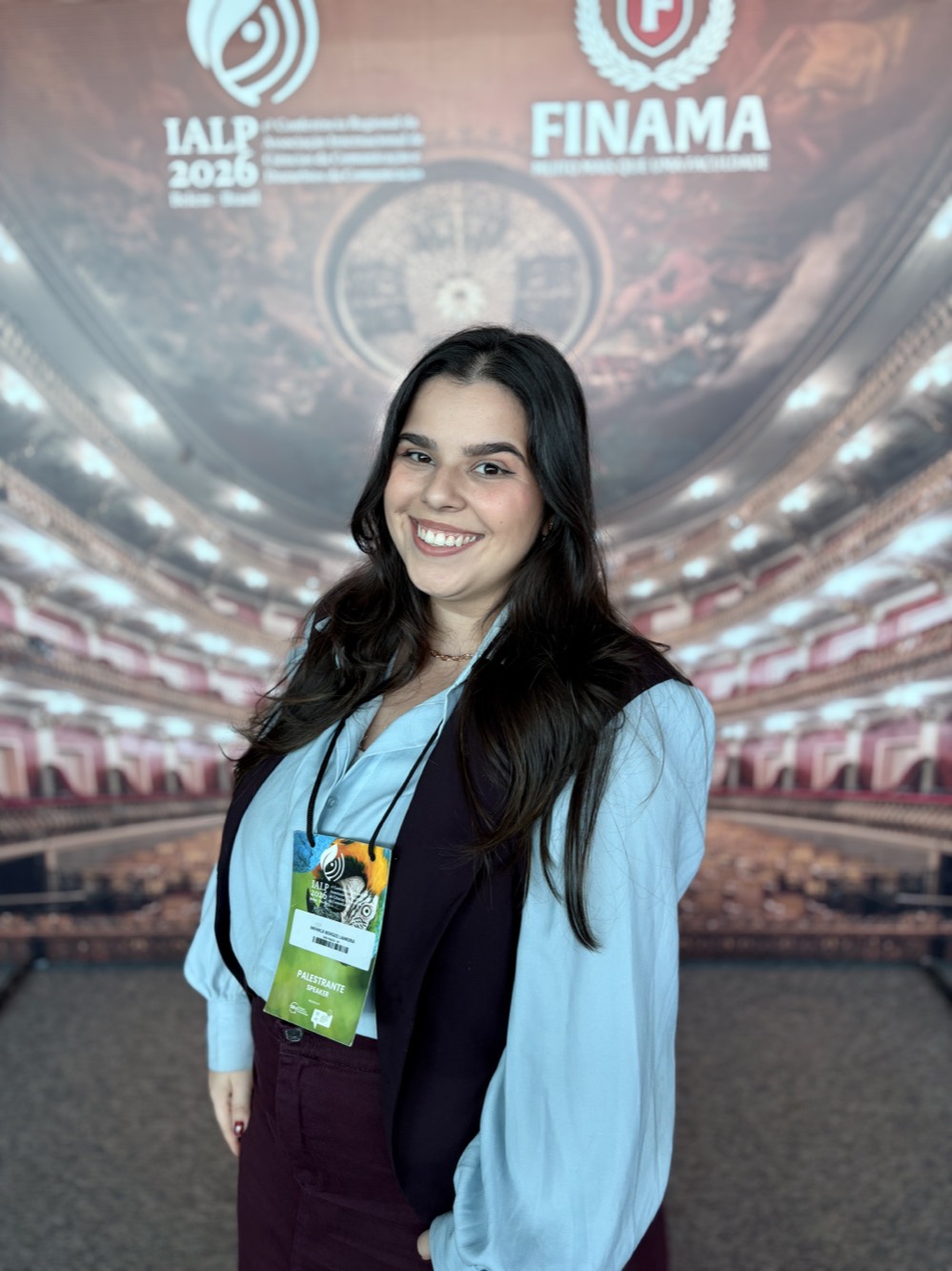 Mônica Lameira como palestrante no IALP 2026, em Belém